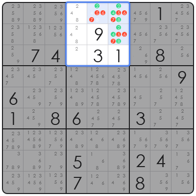 sudoku solver with hints
